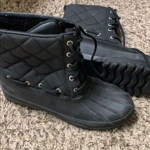 Sperry boots... waterproof